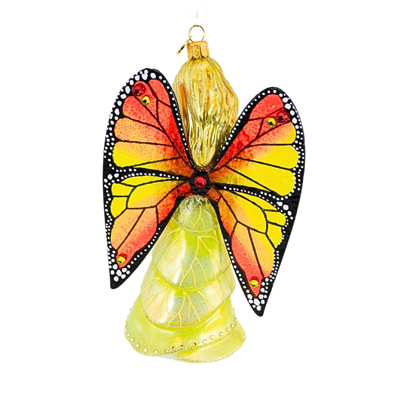 Glitter Lab Angel Betty In Lemon Leaves W/Butterfly - - SBKGifts.com