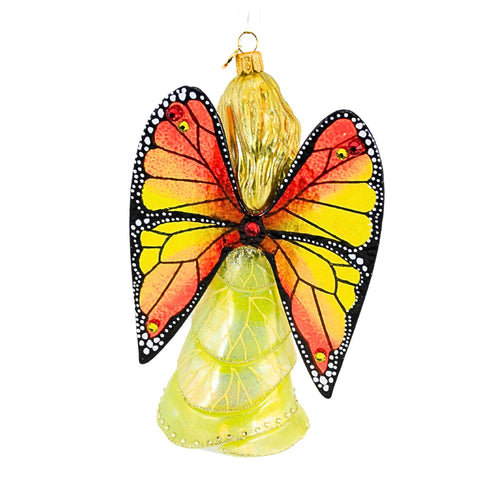 Glitter Lab Angel Betty In Lemon Leaves W/Butterfly - - SBKGifts.com