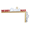 (63581) Roman Christmas Corner Decor, 10.50 Inch, Star Snowflakes Door Frame 137674