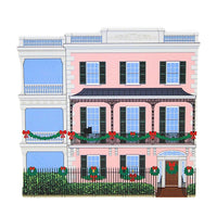 (63588) Cat's Meow Village Edmondston-Alston House, 4.75 Inch, Charleston Christmas 2024 Series 24531