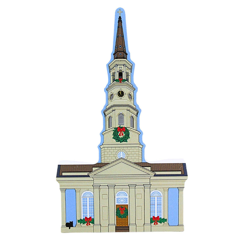 7.00 Inch St. Philips Church Charleston Christmas 2024 Series 24534 (63589)