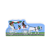 (63590) Cat's Meow Village Charleston Carriage Sleigh Ride, 2.00 Inch, Charleston Christmas Series 2024 24535