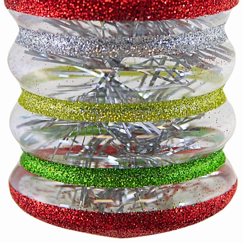 (63735) Christopher Radko Company Holiday Splendor Lantern, 3.50 Inch, Vintage-Inspired Ornament 4027842 Redlantern