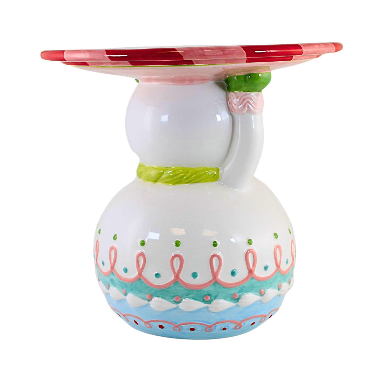 December Diamonds Snowman Holiday Server Stand - - SBKGifts.com