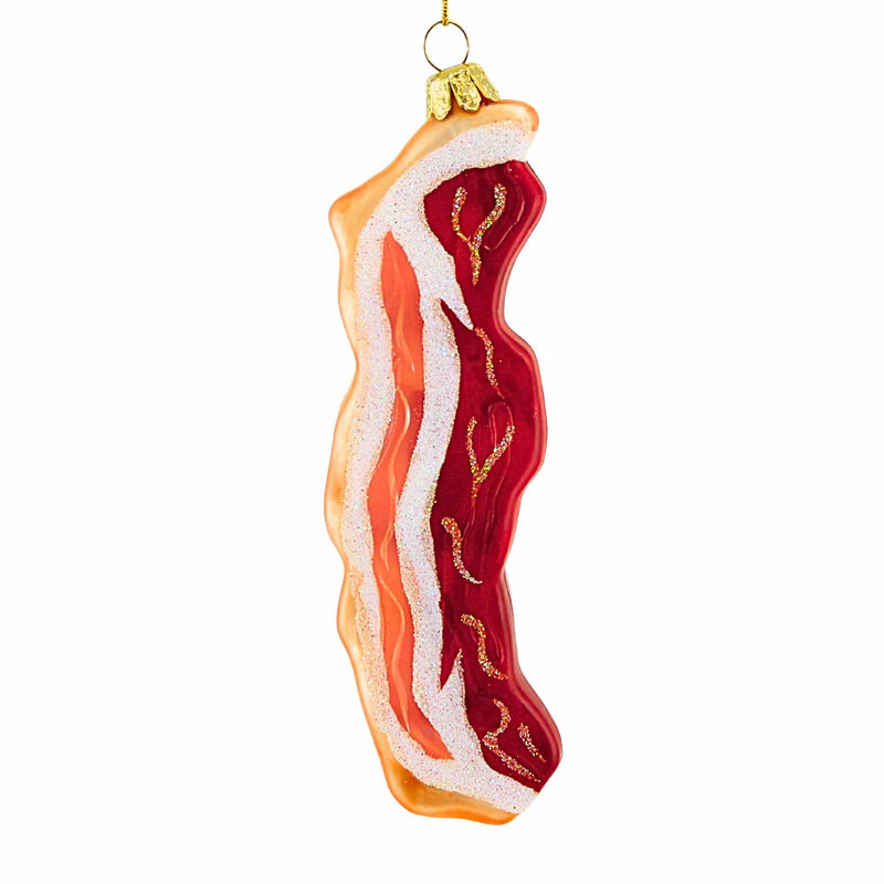 (63746) Kurt S. Adler Sizzlin' Bacon, 6.00 Inch, Breakfast Food Nb0990