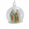 (63755) Cody Foster Frosty Abobe Globe Set/4, 2.00 Inch, Mini Putz Paper House To872 V Green S/4