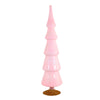 (63791) Cody Foster Single Pink Glass Hued Tree, 17.00 Inch, Valentine Easter Spring Decoration Ms2040-Psingle