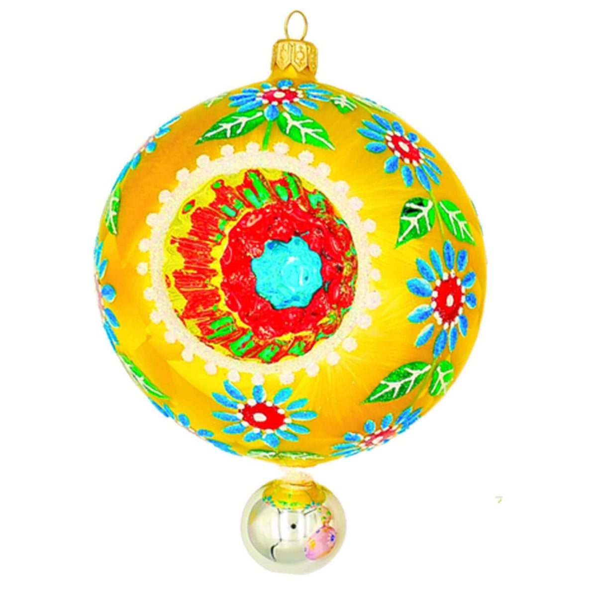 (63962) Pre-Order The Ornament King Doris Deluxe A, 4.00 Inch, Ball Drop Reflector Ornament 46016A