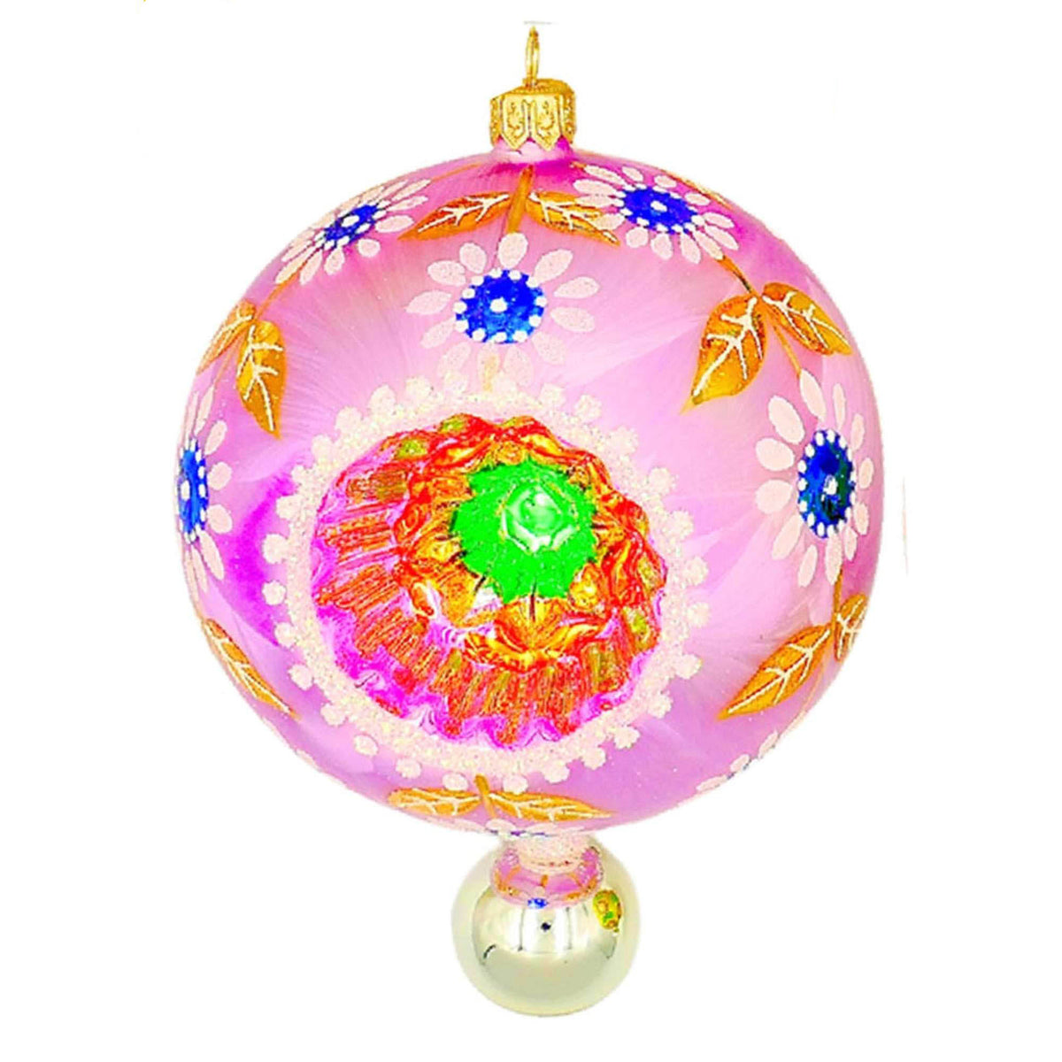 (63963) Pre-Order The Ornament King Doris Deluxe B, 4.00 Inch, Ball Drop Reflector Ornament 46016B