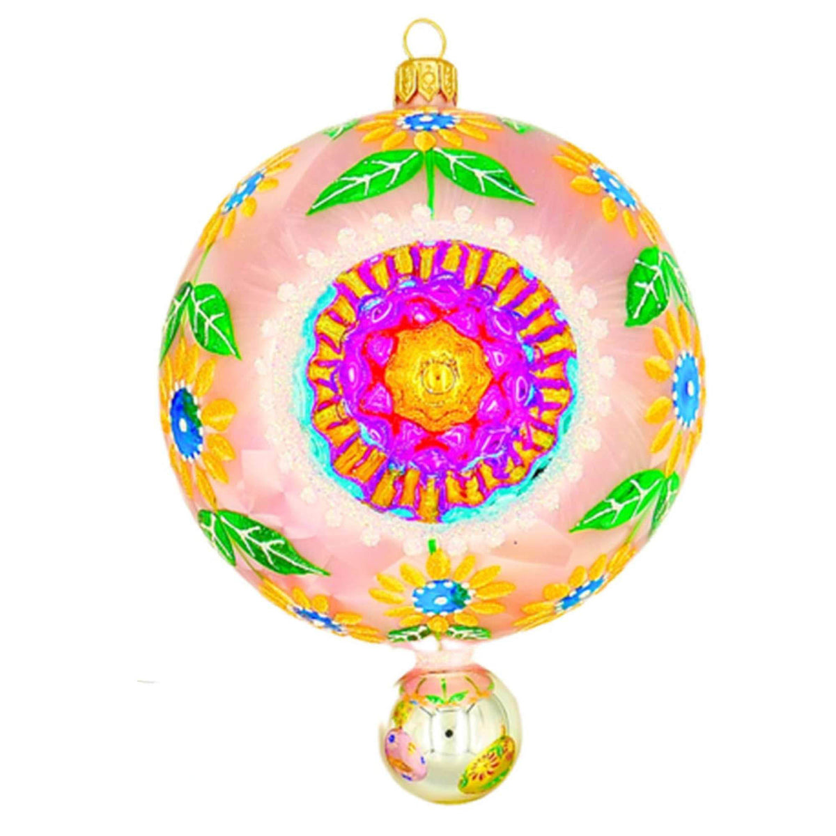 (63964) Pre-Order The Ornament King Doris Deluxe C, 4.00 Inch, Ball Drop Reflector Ornament 46016C