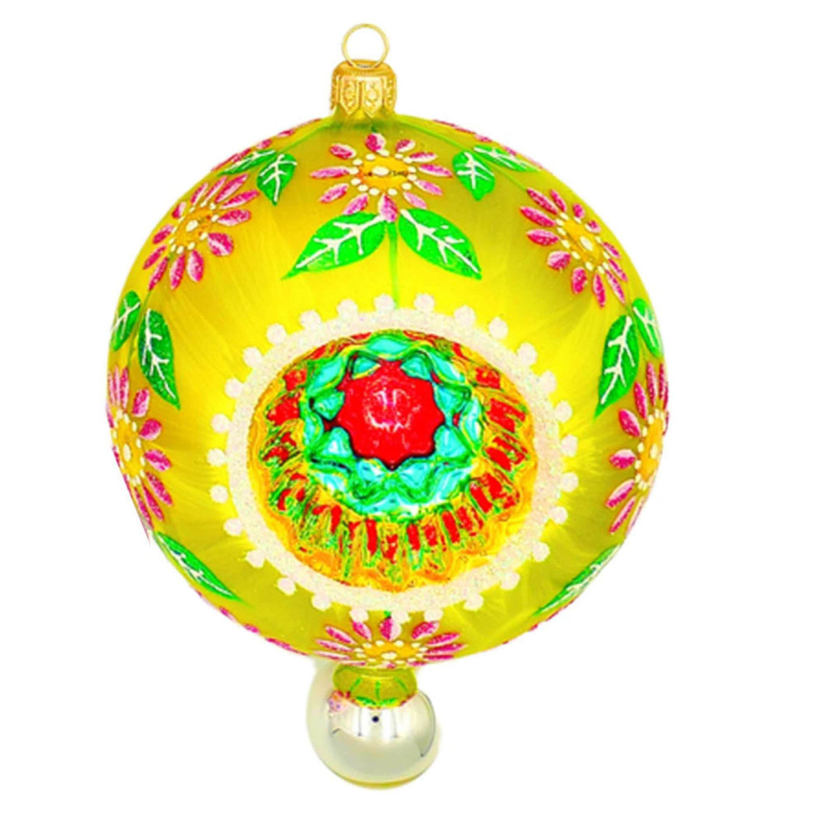 (63965) Pre-Order The Ornament King Doris Deluxe D, 4.00 Inch, Ball Drop Reflector Ornament 46016D