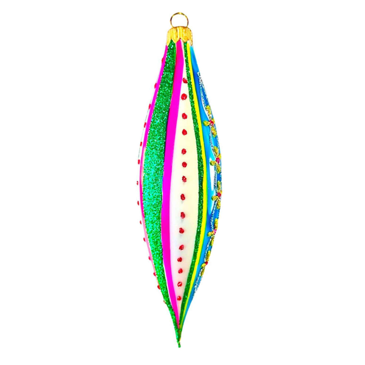 (64014) Pre-Order The Ornament King Candy Drops A, 7.00 Inch, Retro Drop Ornament 42029 A