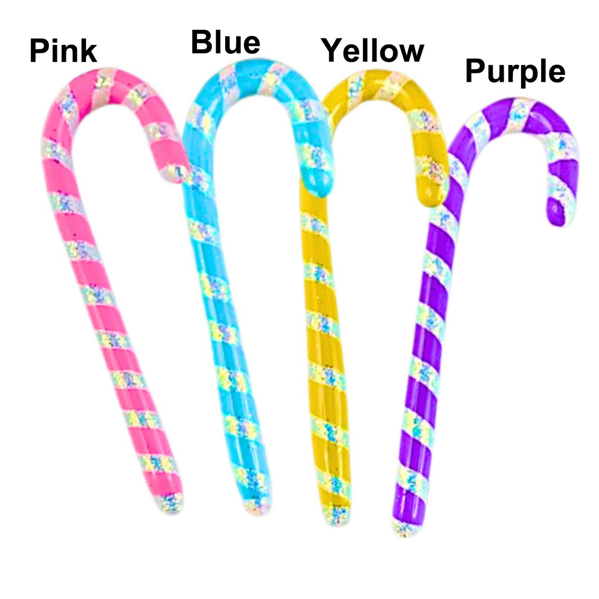 (64041) Pre-Order The Ornament King Pastel Canes Pink, 8.00 Inch, Candy Cane Sweets Ornament 48025 Pink