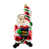 (6543) Christopher Radko Candie Cane, 4.50 Inch, Sparkle Bright Ornament 12085