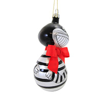 De Carlini Italian Ornaments Cheshire Cat With Ribbon - - SBKGifts.com