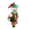 (7549) Christopher Radko Winter's Nap, 4.60 Inch, Ornament Christmas Mouse Mice 1013980