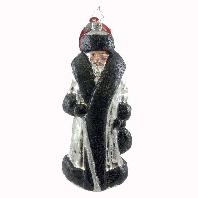 6.75 Inch Evening Russian Santa Ornament 20Th Anniversary 3011132 (7733)