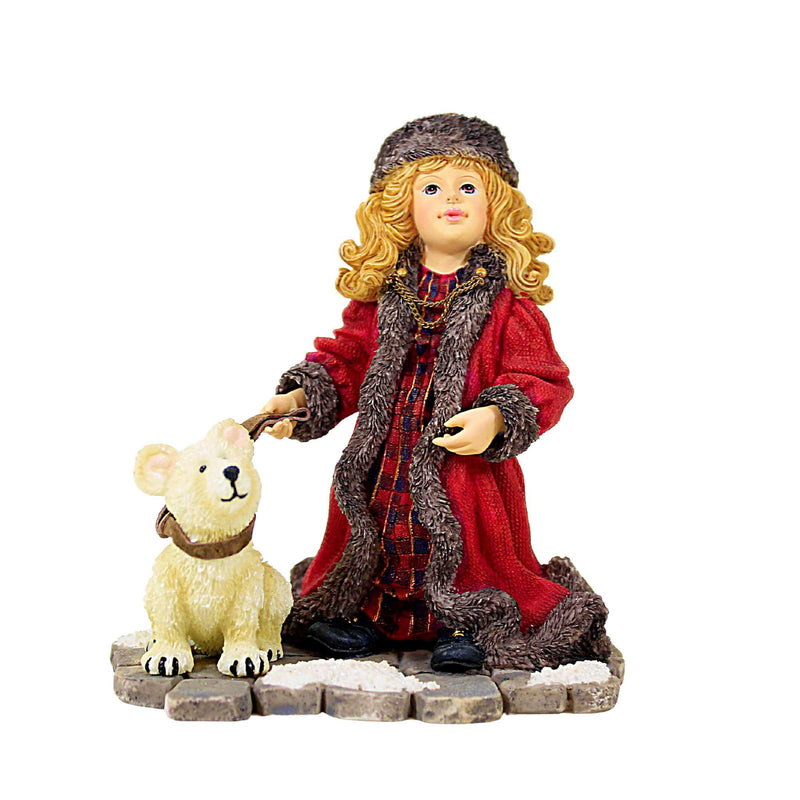 (7760) Boyds Bears Resin Lara W/Peary... Moscow, 4.50 Inch, Winter Dollstone Polar 3564