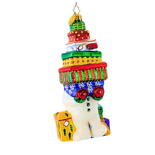 Christopher Radko Company Snow Stack - - SBKGifts.com