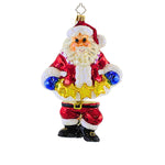 7.00 Inch Star Garland Santa Ornament Santa Stars Christmas 0200420 (781)