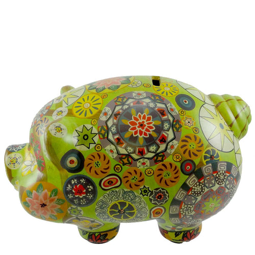 Bank Circle Power Piggy Bank - - SBKGifts.com