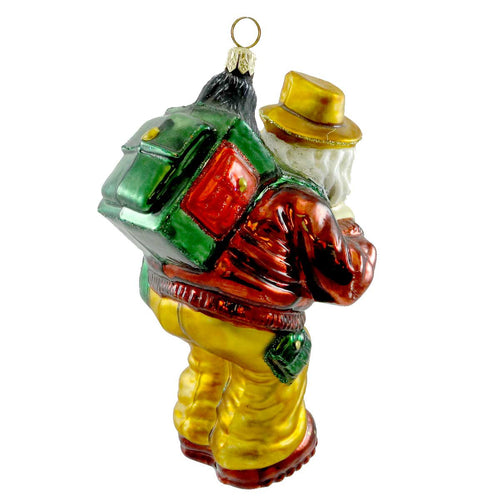 Holiday Ornament Santa Goes Ape Again - - SBKGifts.com