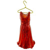 (7982) Holiday Ornament Red Dress, 4.50 Inch, Ornament Donna Mills Heart Red Zkp1884r