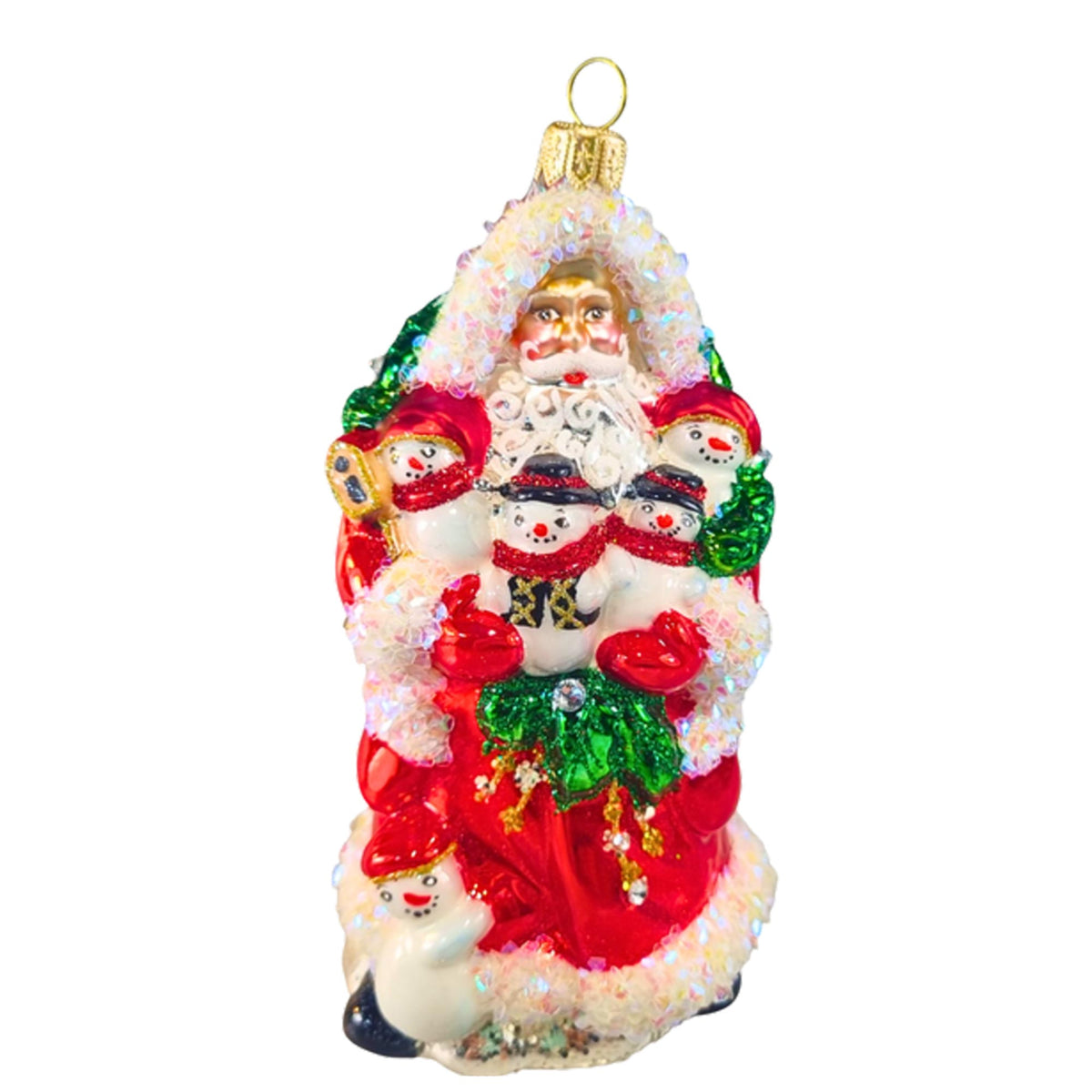 (63839) Pre-Order The Ornament King Nicky Chilly, 6.00 Inch, Santa Snowman Ornament 41004