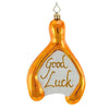 (8072) Christopher Radko Company Wishing Bone, 4.75 Inch, Ornament Good Luck Wishbone 1015215