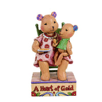 (8182) Enesco You Have A Heart Of Gold, 5.50 Inch, Bears Family 4009906