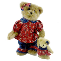 (8309) Boyds Bears Plush Louisa And Janie, 14.00 Inch, Americana Patriotic 904900