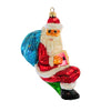 (850) Christopher Radko Company All Ready To Go, 4.00 Inch, Ornament Santa Book 972380