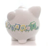 (8537) Bank Bank Baby Boy Train, 7.50 Inch, Ceramic Piggy Coins Cr100bb