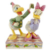 (8615) Jim Shore Mistletoe Moment, 6.25 Inch, Disney Donald Daisy Duck 4011039