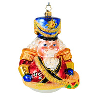 (866) Christopher Radko Company Major Lee Stout, 5.00 Inch, Ornament Nutcracker 1012365 Blue