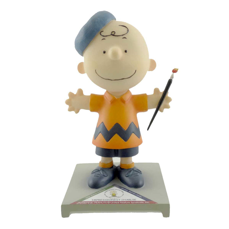 5.00 Inch Impressionist Charlie Peanuts Charles Schulz 8435 (8710)