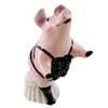 (8987) Bank Sexy Sow, 8.25 Inch, Pig Lingerie Ham 24949