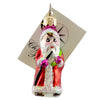 (968) Christopher Radko Company Nicky, 2.25 Inch, Ornament Santa Christmas 110160