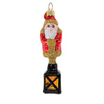 5.00 Inch Light Of Cheer Ornament Santa Lantern 110370 (969)