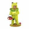 (Bettd2200) Bethany Lowe Dressed Up Dusty Frog, 5.25 Inch, Halloween Trick Or Treating Mushroom Td2200