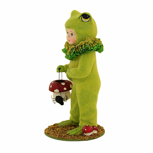 Bethany Lowe Dressed Up Ollie Frog - - SBKGifts.com