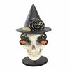 (Bettd2227) Bethany Lowe Moth Skull, 11.50 Inch, Halloween Butterfly Witches Hat Td2227