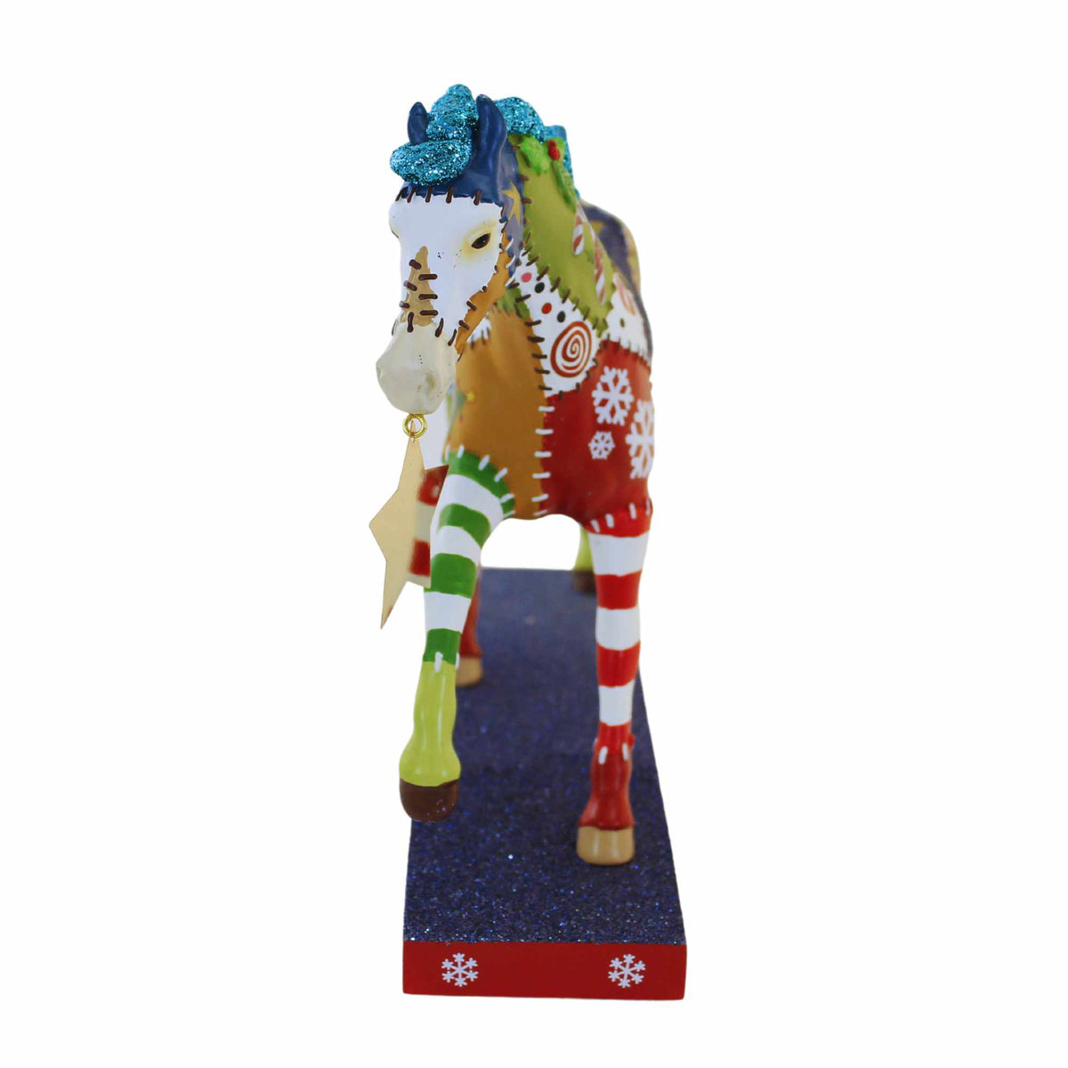 Trail Of Painted Ponies Holiday Patchwork Pony - - SBKGifts.com