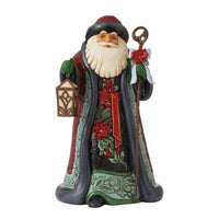 (Ene6012884) Jim Shore Father Christmas, 10.00 Inch, Holiday Manor Santa With Cane 6012884