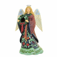 (Ene6012886) Jim Shore Season Of Splendor, 9.50 Inch, Holiday Manor Angel 6012886