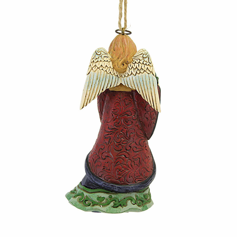 Jim Shore Holiday Manor Angel - - SBKGifts.com