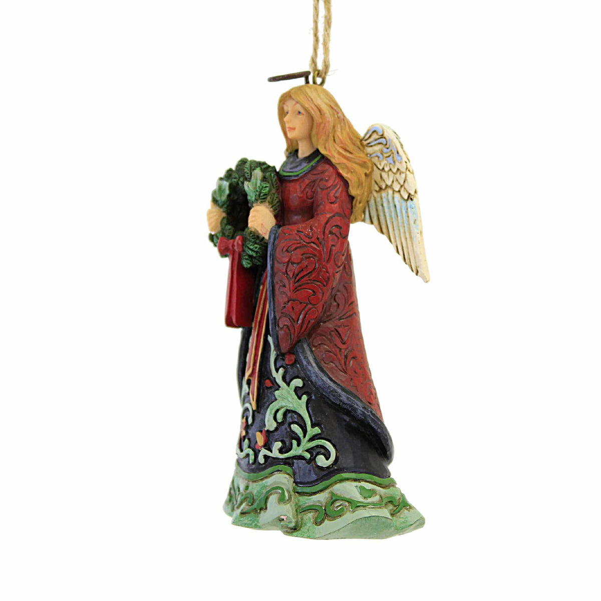 Jim Shore Holiday Manor Angel - - SBKGifts.com