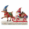 (Ene6012954) Jim Shore Traveling Toward Christmas, 6.00 Inch, Reindeer Pulling Gnome Sled 6012954