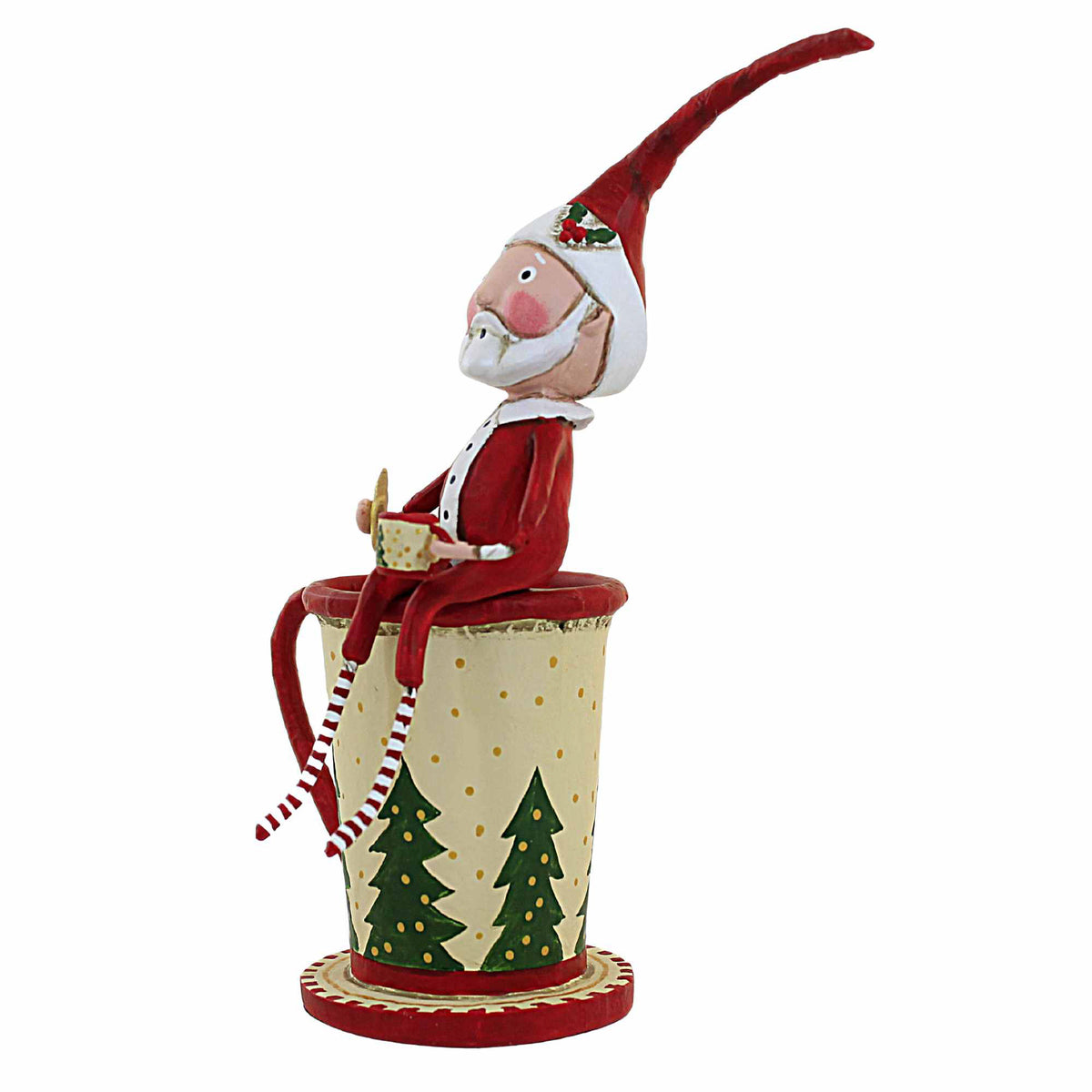 Lori Mitchell Cocoa & Cookies Santa - - SBKGifts.com