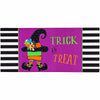 (Eve432184) Evergreen Trick Or Treat Witch Sassafras Switch Mat, 0.25 Inch, Halloween Door Mat Trick Or Treat 432184